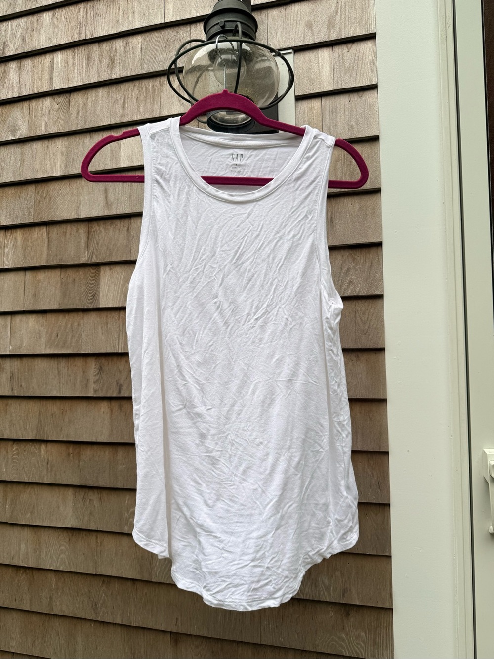 Gap Women's White Tank Top